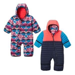 Columbia Infant Powder Lite™ Reversible Bunting Pink & Blue 0-3 Months
